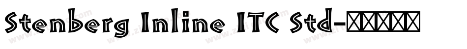Stenberg Inline ITC Std字体转换